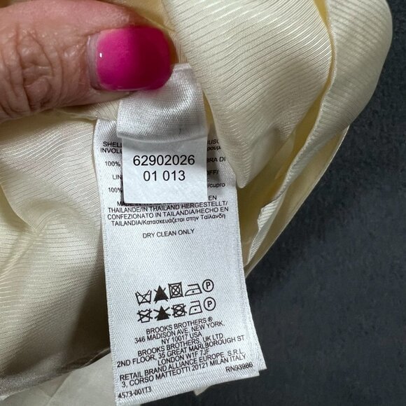 Brooks Brothers 1818 Linen Suit Vest Traditional Madison 42R/W36 - Picture 4 of 7